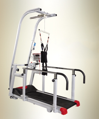 Pneumatic suspension weight loss treadmill